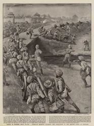 Blood is Thicker than Water, American Marines Covering the Operations of the British Force at Tientsin